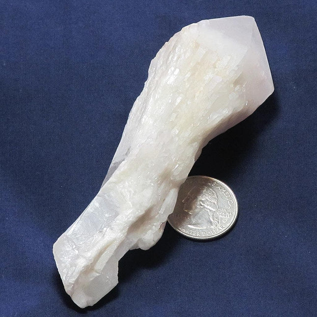 Candle Quartz Crystal Point from Madagascar