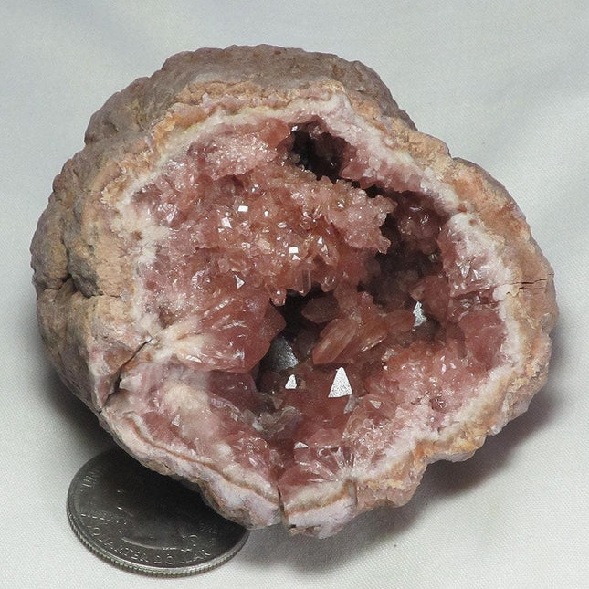Pink Amethyst Geode from Patagonia, Argentina