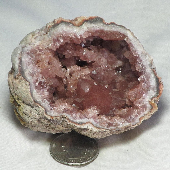 Pink Amethyst Geode from Patagonia, Argentina