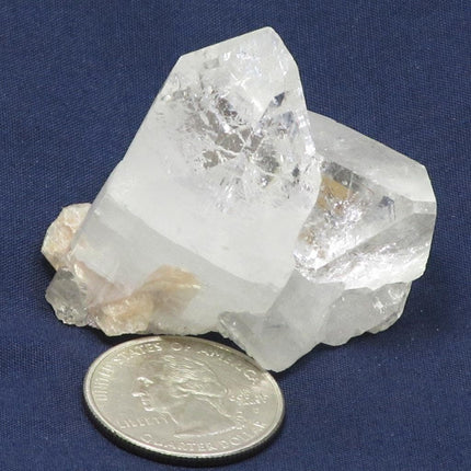 Apophyllite Cluster with Stilbite from India