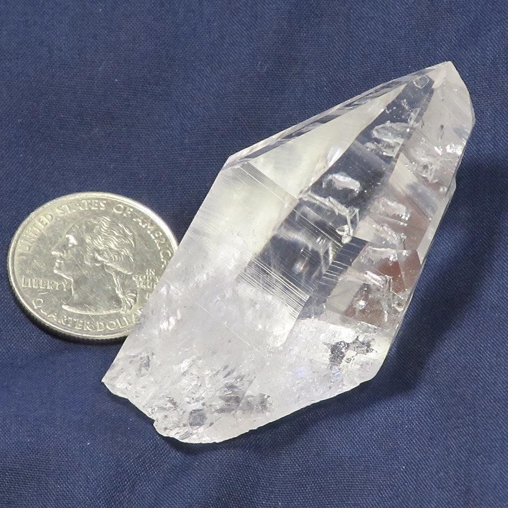 Arkansas Quartz Crystal Point with Tiny Penetrators
