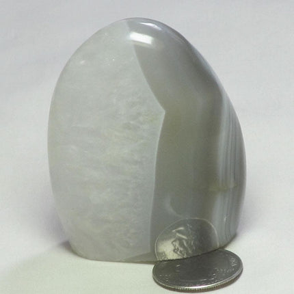 Polished Banded Agate Free Form from Madagascar