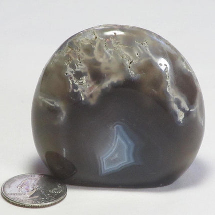 Polished Banded Agate Free Form from Madagascar
