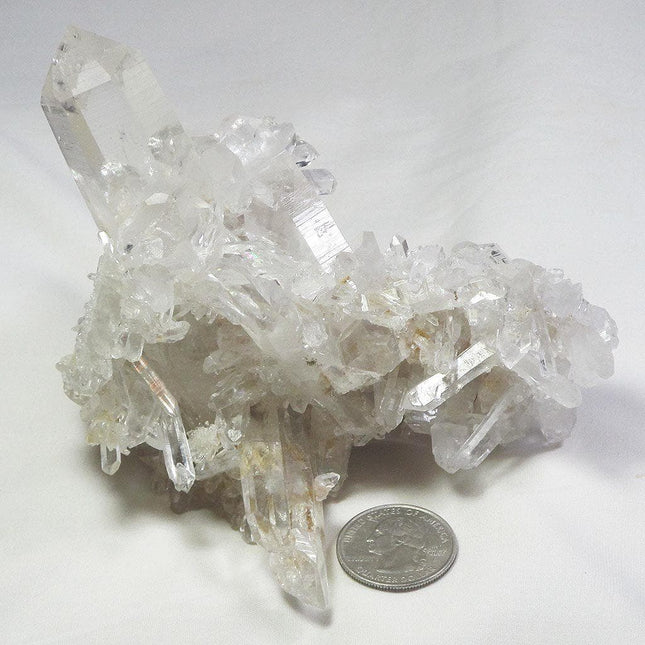 Arkansas Sand Phantom Quartz Crystal Burr Cluster