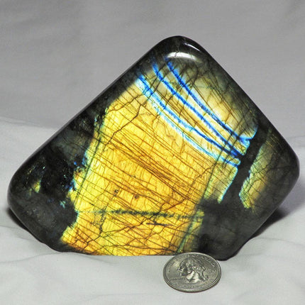 All Over Polished Labradorite Free Form from Madagascar