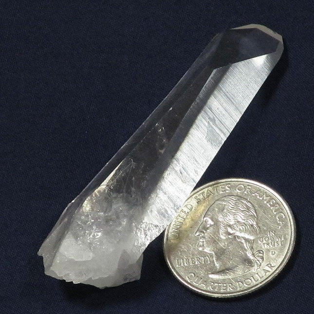 Arkansas Quartz Crystal Point with Time-Link Activation