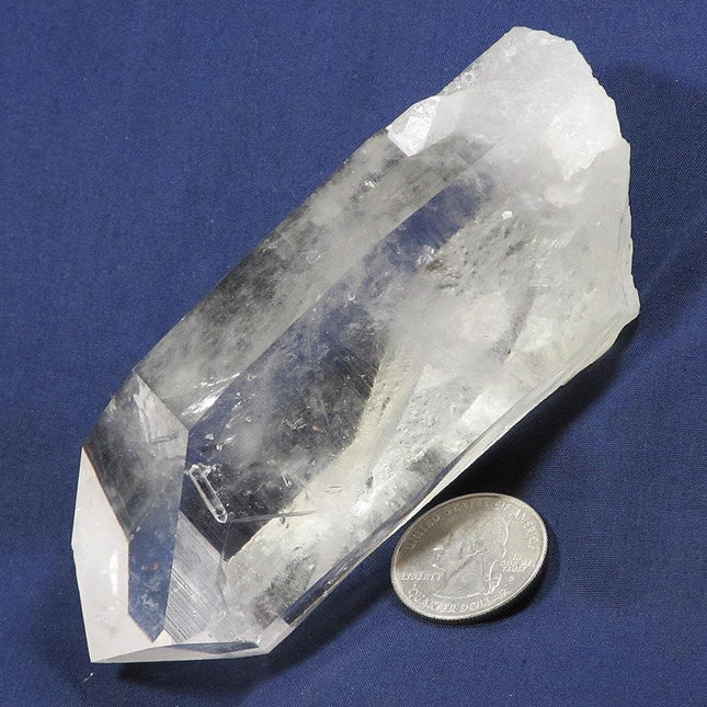 Arkansas Quartz Crystal Point with Self-Healed Base