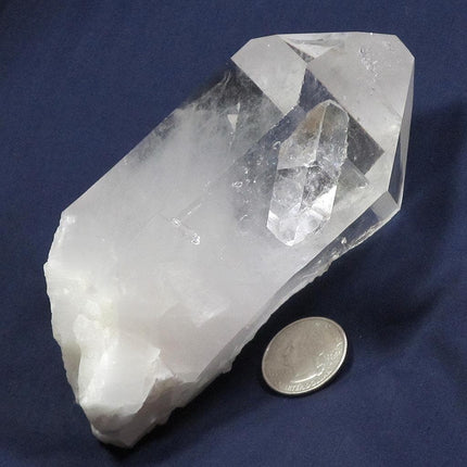Arkansas Quartz Crystal Point with Penetrators & DT Attached