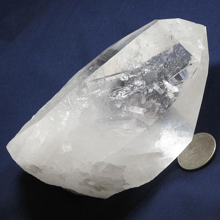 Arkansas Quartz Crystal Point with Rainbows