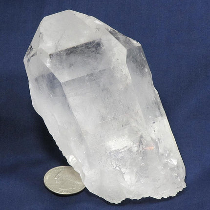 Arkansas Quartz Crystal Point with Penetrators, Rainbows & Self-Healed
