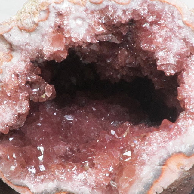 Pink Amethyst Geode from Patagonia, Argentina