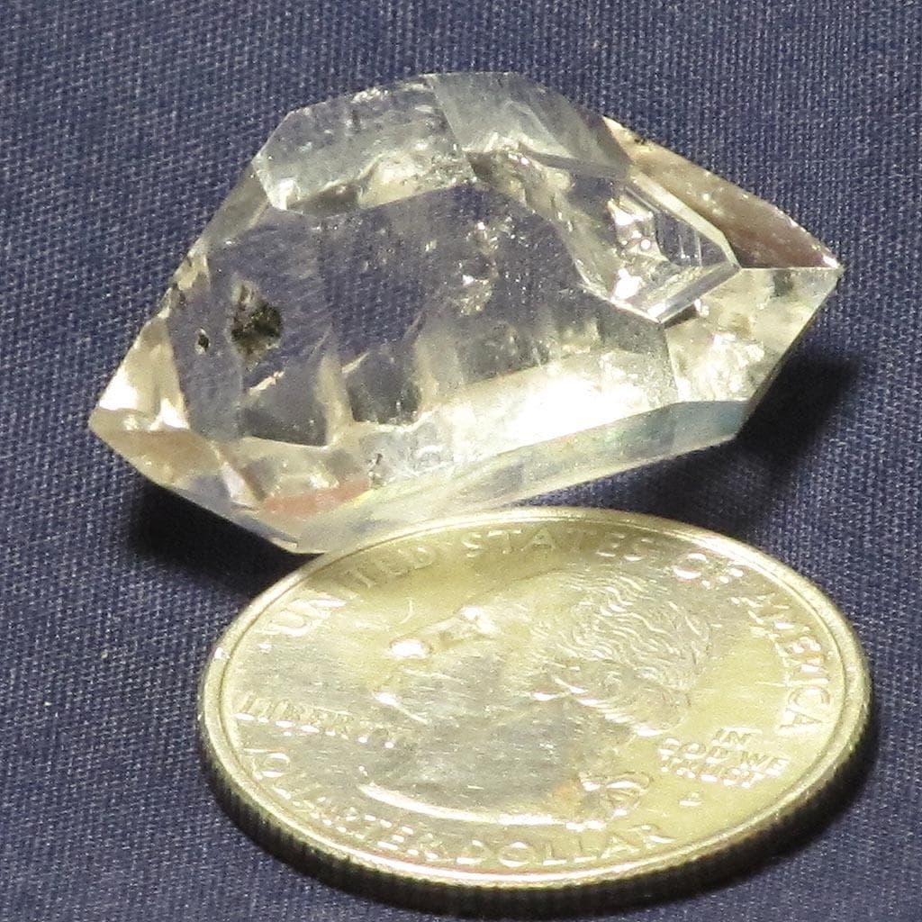 Herkimer Diamond w/ Time-Link Activations from Herkimer County, NY