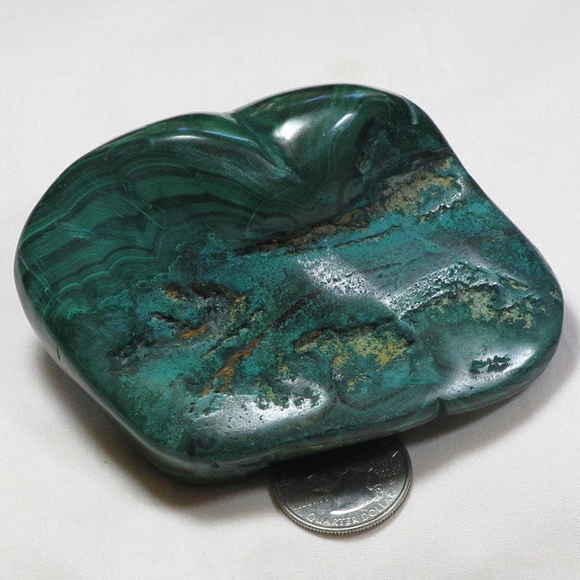 Polished Malachite Free Form from Congo