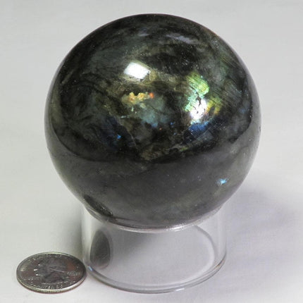 Polished Labradorite Sphere Ball from Madagascar