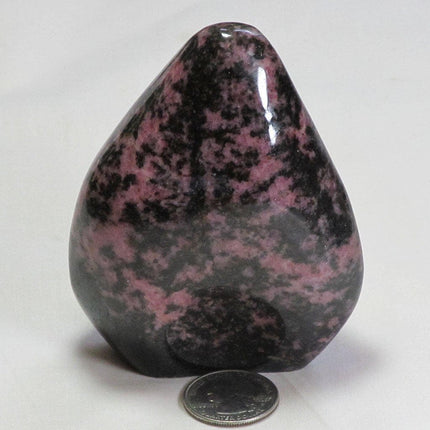 Polished Rhodonite Free Form from Madagascar