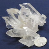 Arkansas Quartz Crystal Cluster with Time-Link Activation