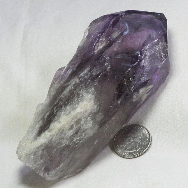 Smoky Amethyst Point from Bahia Brazil