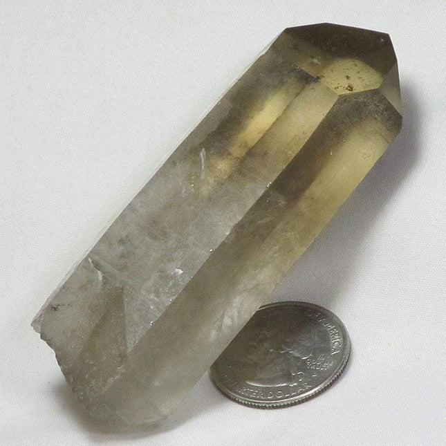 Smoky Quartz Crystal Dow Point from Brazil