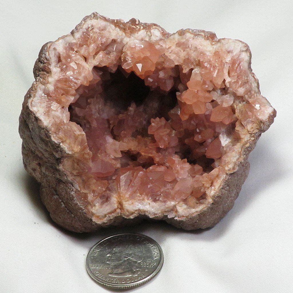 Pink Amethyst Geode from Patagonia, Argentina