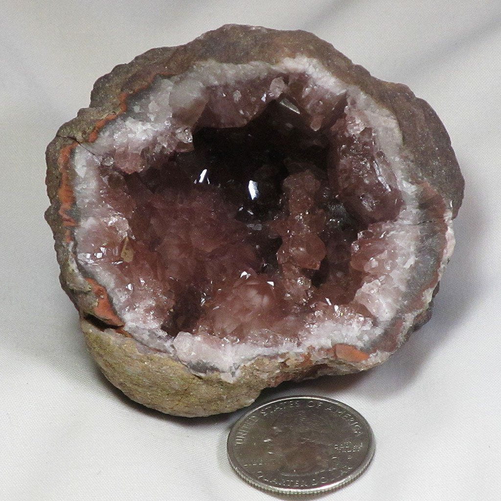 Pink Amethyst Geode from Patagonia, Argentina