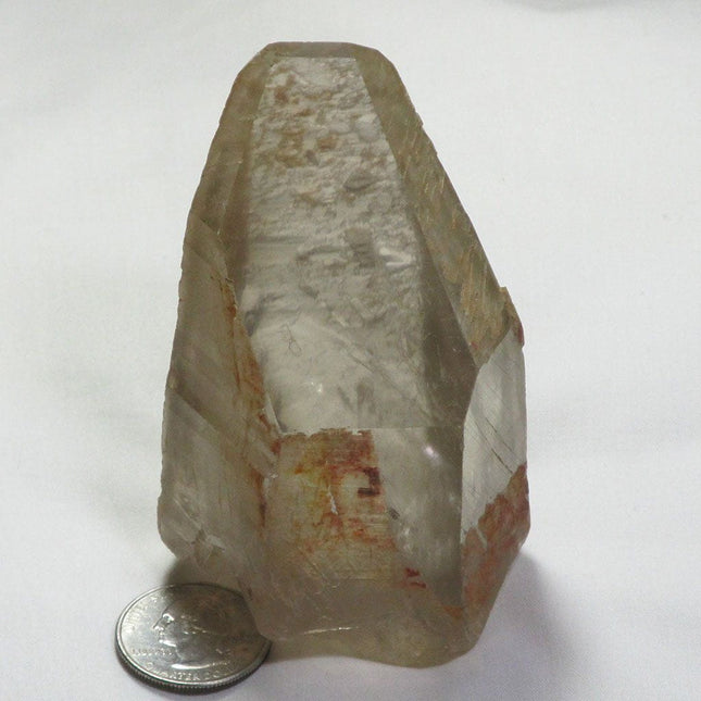 Smoky Lemurian Quartz Crystal Point from Brazil