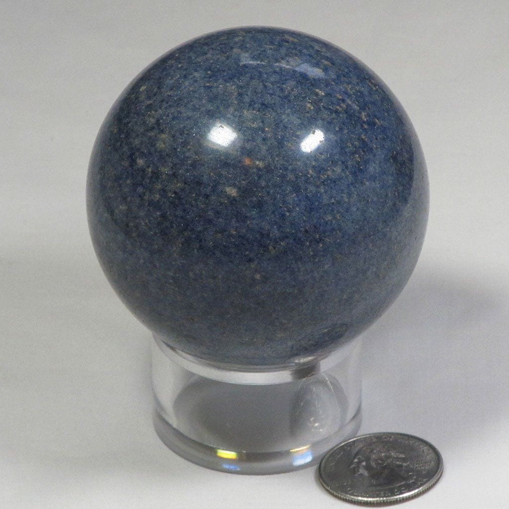 Polished Lazulite Sphere Ball from Madagascar