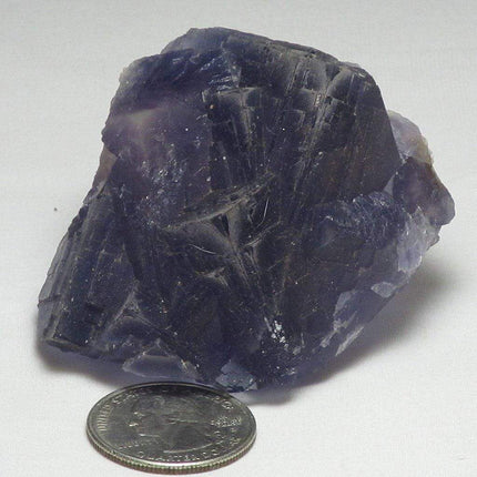 Cornflower Blue Fluorite Cluster from Pakistan
