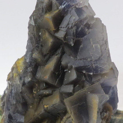Grey and Cornflower Blue Fluorite Cluster from Pakistan