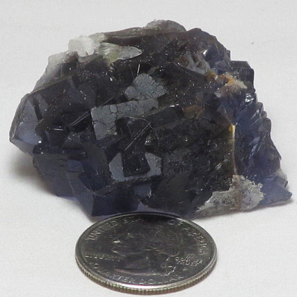 Cornflower Blue Fluorite Cluster from Pakistan