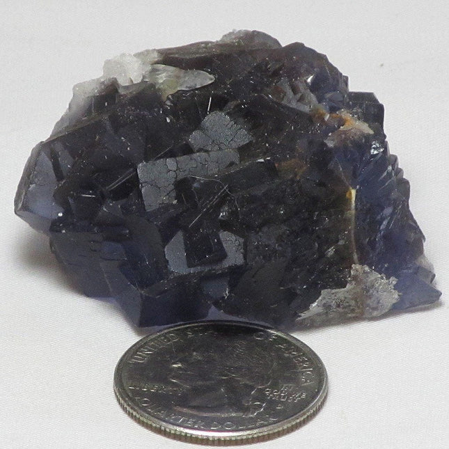 Cornflower Blue Fluorite Cluster from Pakistan