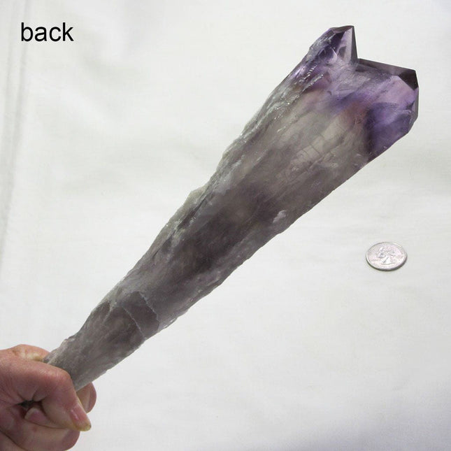 Smoky Amethyst Twin Point with Phantoms from Bahia Brazil