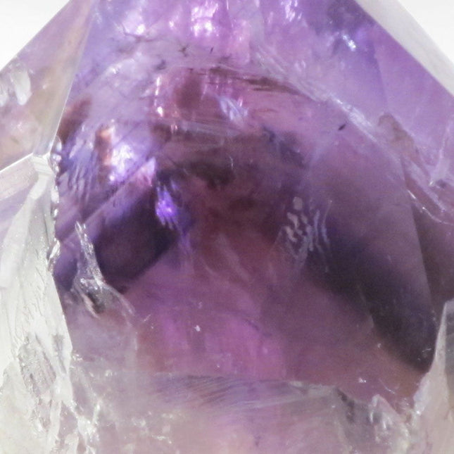 Smoky Amethyst Point with Phantoms from Bahia Brazil