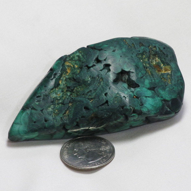 Polished Malachite Free Form from Democratic Republic of Congo