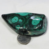 Polished Malachite Free Form from Democratic Republic of Congo