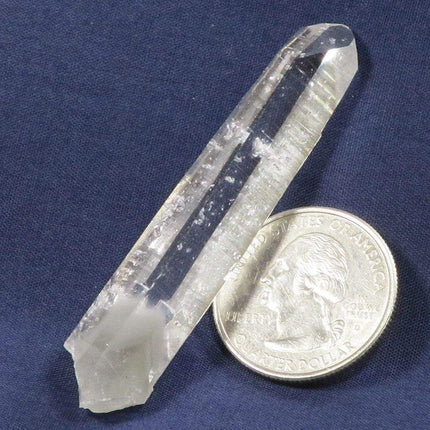 Colombian Singing Lemurian Quartz Crystal Phantom Point & Penetrators