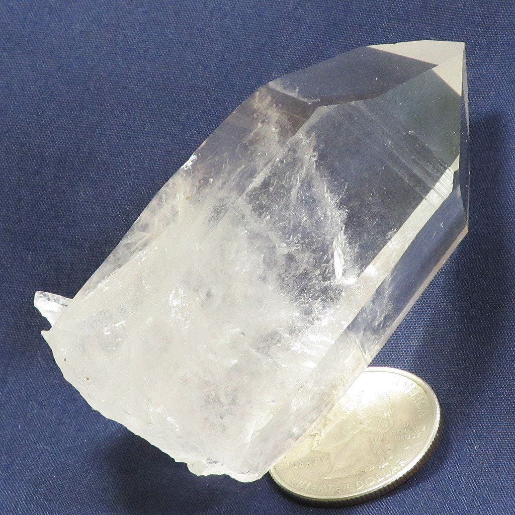 Arkansas Quartz Crystal Point with Time-Link Activation