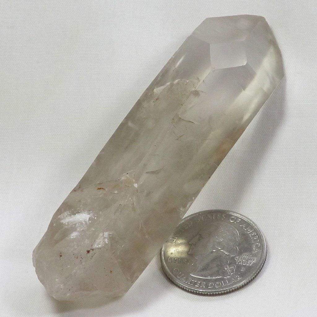 Smoky Quartz Crystal Point from Brazil with Time-Link Activation