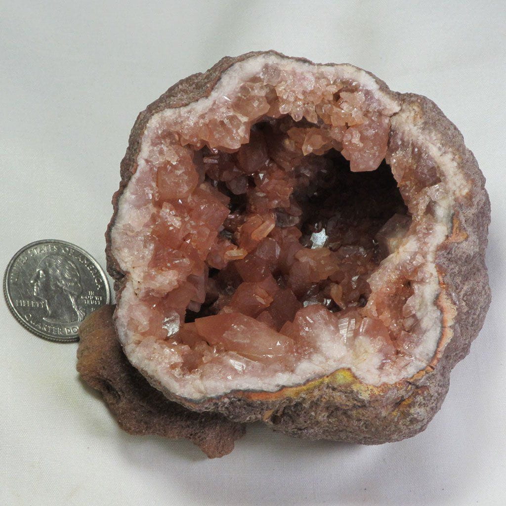 Pink Amethyst Geode from Patagonia Argentina