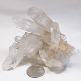 Arkansas Sand Phantom Quartz Crystal Burr Cluster