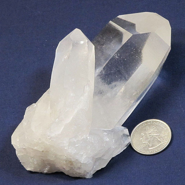 Arkansas Quartz Crystal Point with Time-Link Activation