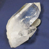 Arkansas Quartz Crystal Point with Time-Link Activations & Penetrator