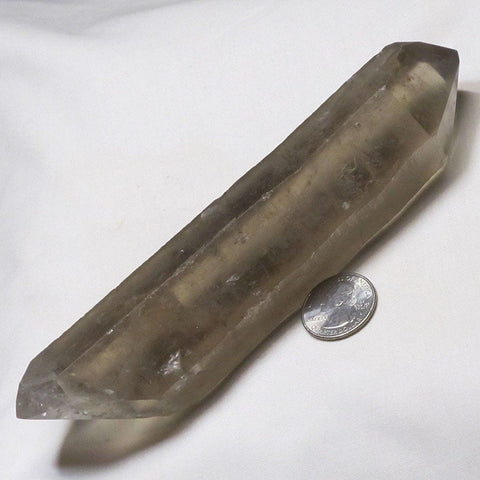 Smoky Quartz Crystal Double Terminated Point from Brazil