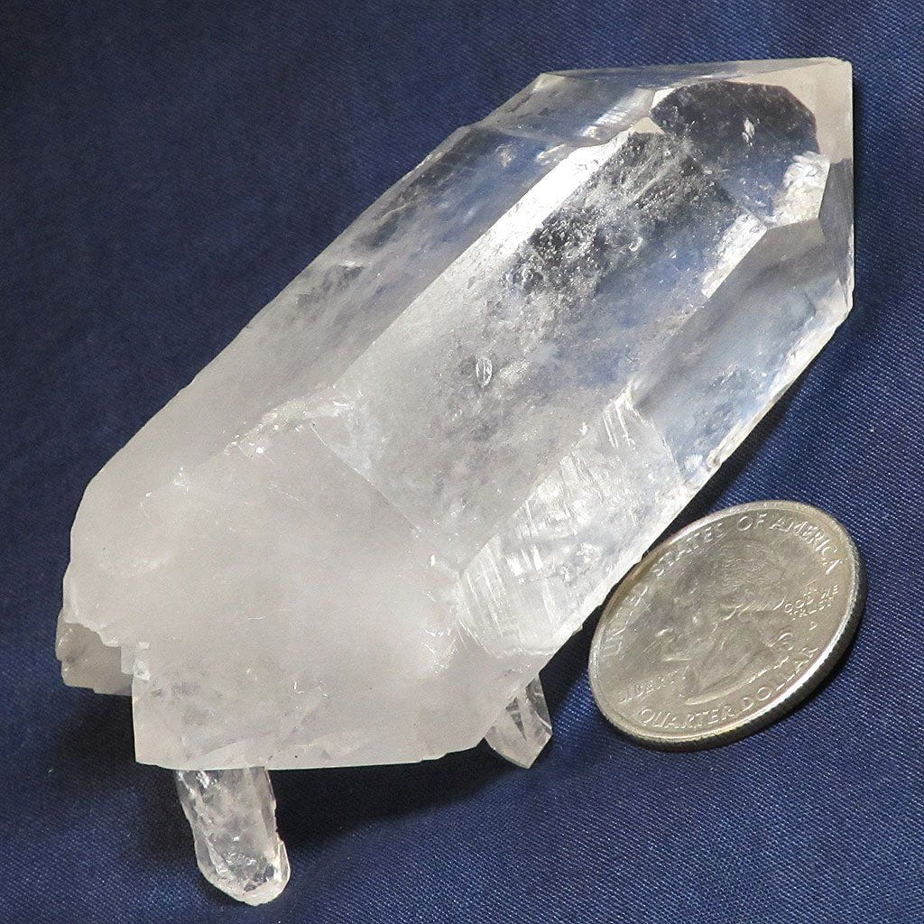 Arkansas Quartz Crystal Double Terminated Point/ET with Penetrators