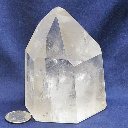 Polished Smoky Quartz Crystal Point from Brazil