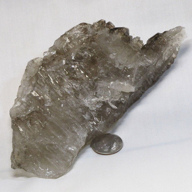 Smoky Quartz Crystal Elestial from Brazil