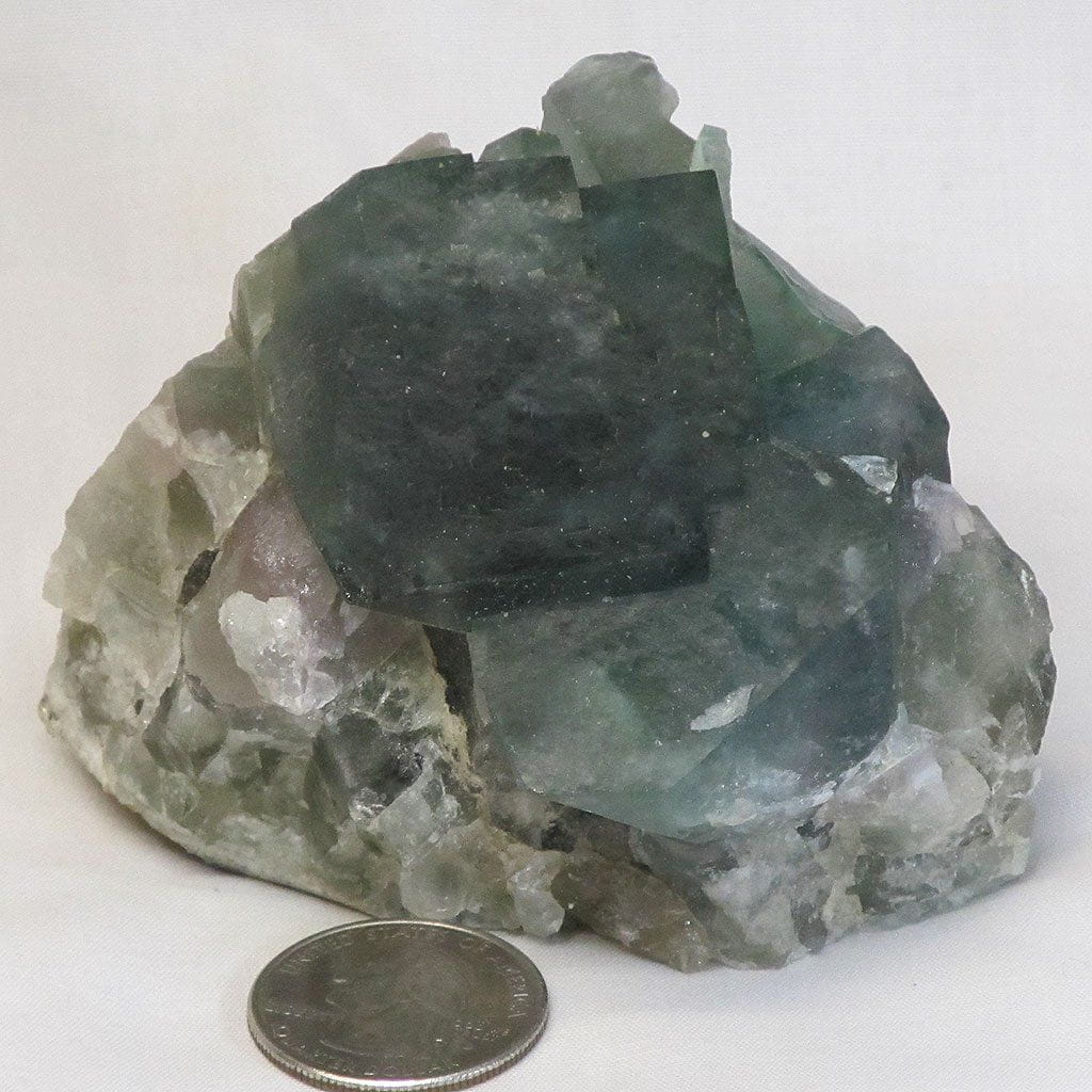 Green Fluorite Cluster from Madagascar