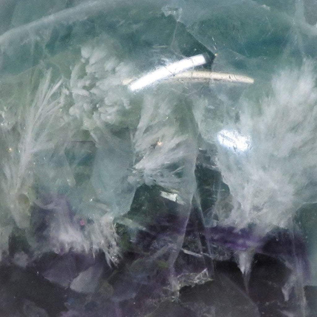 Large Polished Fluorite Sphere Ball from China