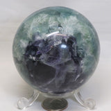 Large Polished Fluorite Sphere Ball from China
