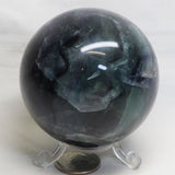 Larger Polished Fluorite Sphere Ball from China