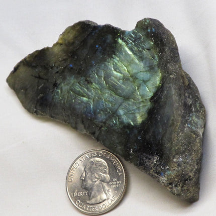 1 Side Polished Labradorite from Madagascar